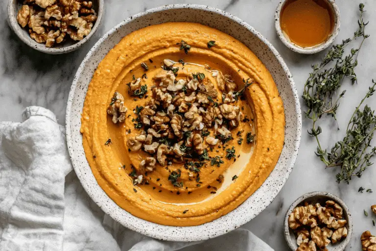 Pumpkin Whipped Feta Dip Recipe
