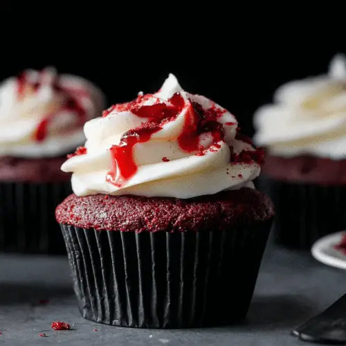 Red Velvet Vampire Cupcakes Recipe