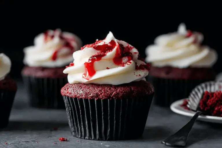 Red Velvet Vampire Cupcakes Recipe