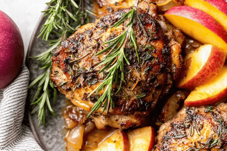 Rosemary Apple Cider Chicken Recipe