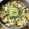Salsa Verde Chicken and Rice Skillet Recipe