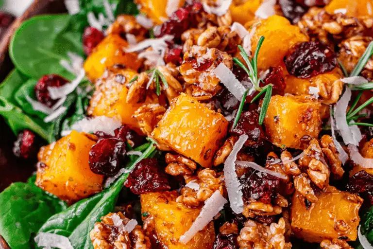 Savory Butternut Squash Salad Recipe