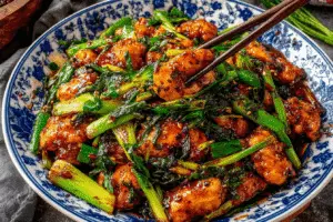 Scallion Chicken Stir-Fry