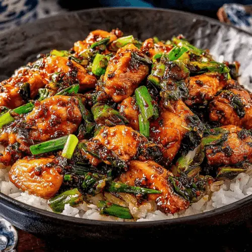 Scallion Chicken Stir-Fry Recipe