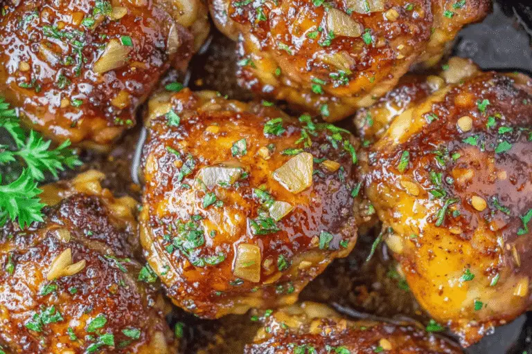 Slow Cooker Brown Sugar Garlic Chicken Recipe