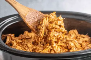 Slow Cooker Hot Honey Chicken Sandwiches