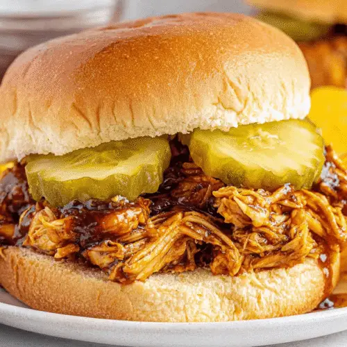 Slow Cooker Hot Honey Chicken Sandwiches Recipe