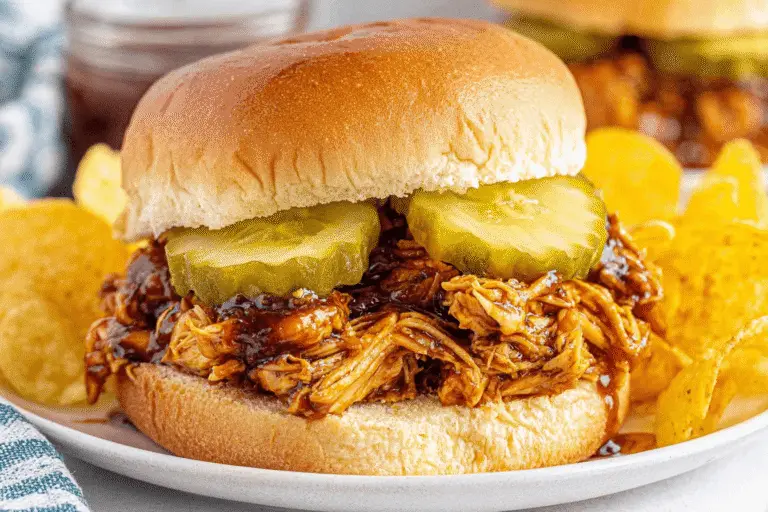 Slow Cooker Hot Honey Chicken Sandwiches Recipe