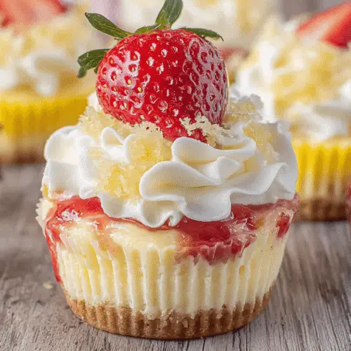 Strawberry Crunch Cheesecake Bites Recipe