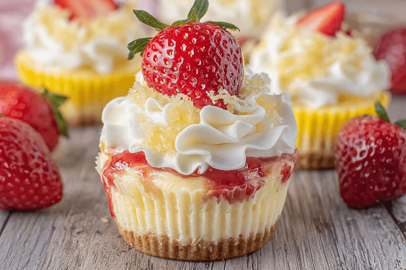Strawberry Crunch Cheesecake Bites Recipe