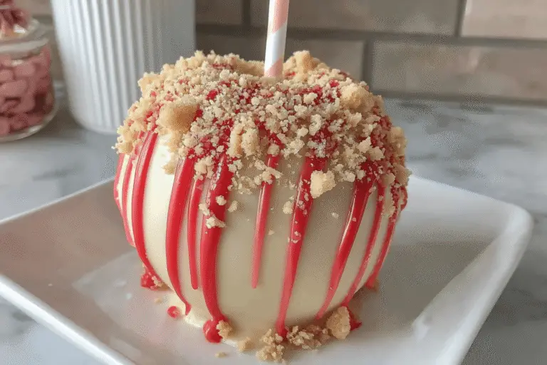 Strawberry Shortcake Candy Apples Recipe