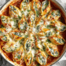 Stuffed Spinach and Cheese Shells Recipe
