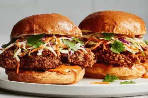 Thai Fried Chicken Sandwich