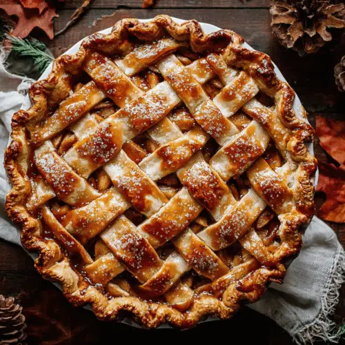 Toffee Apple Pie Recipe