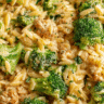 Turkey and Broccoli Orzo Skillet Recipe
