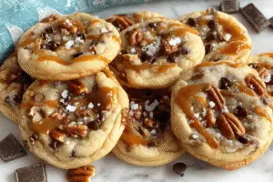 Turtle Pudding Cookies