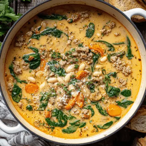 Tuscan White Bean Soup Recipe