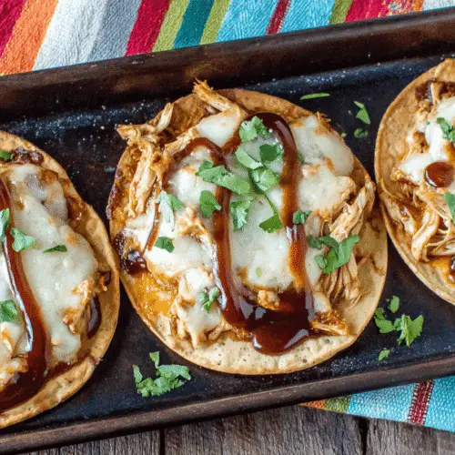 BBQ Chicken Tostadas Recipe