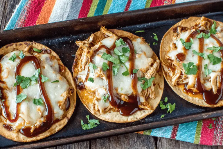 BBQ Chicken Tostadas Recipe