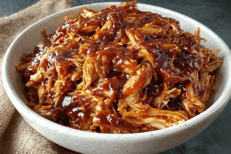 BBQ Shredded Chicken Recipe