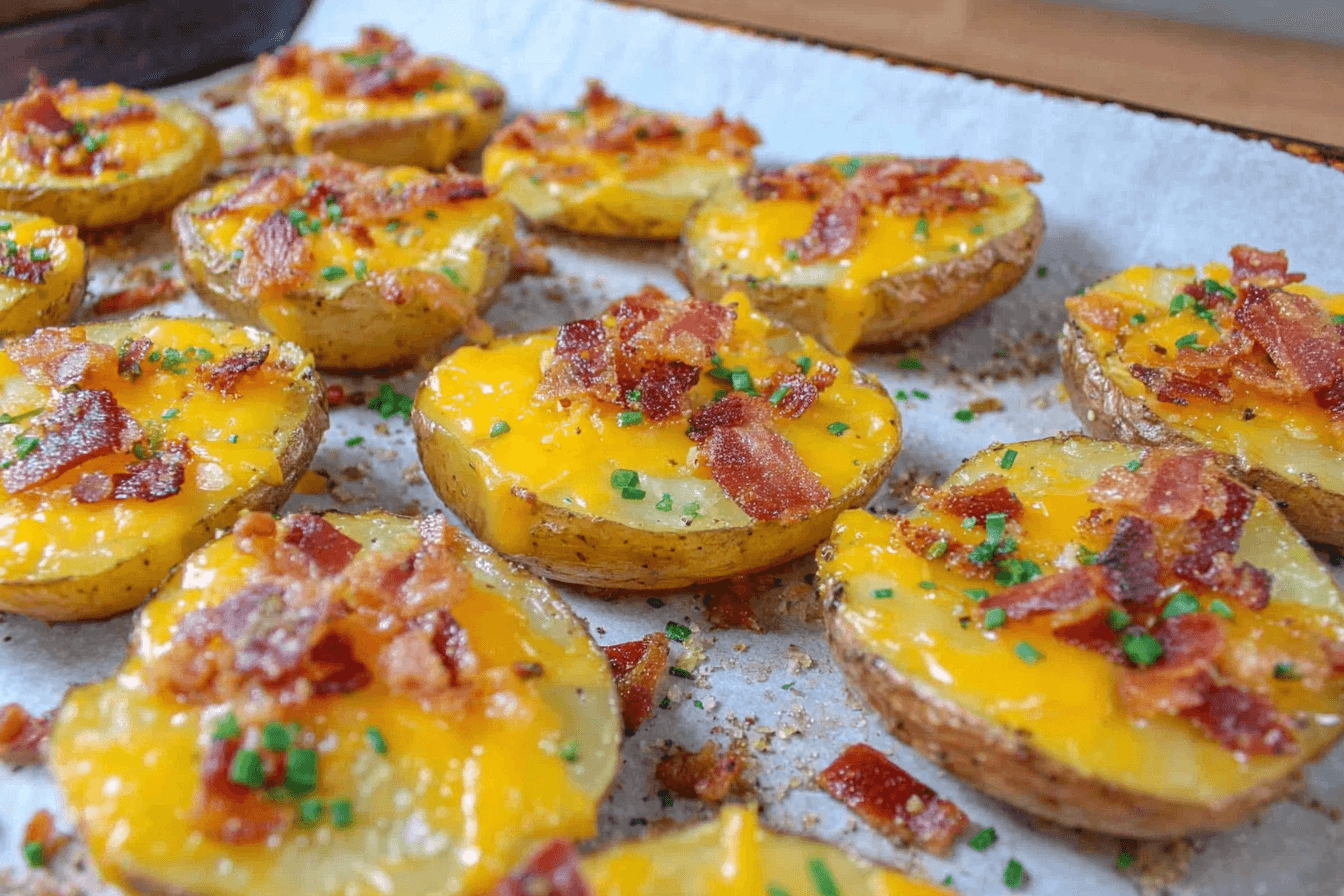 Baked Potato Slices Recipe