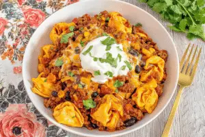 Beef Enchilada Tortellini