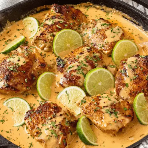 Cajun Chicken in Creamy Sauce Recipe