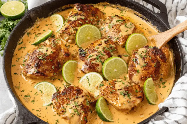Cajun Chicken in Creamy Sauce Recipe