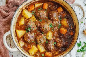 Cajun Meatball Stew