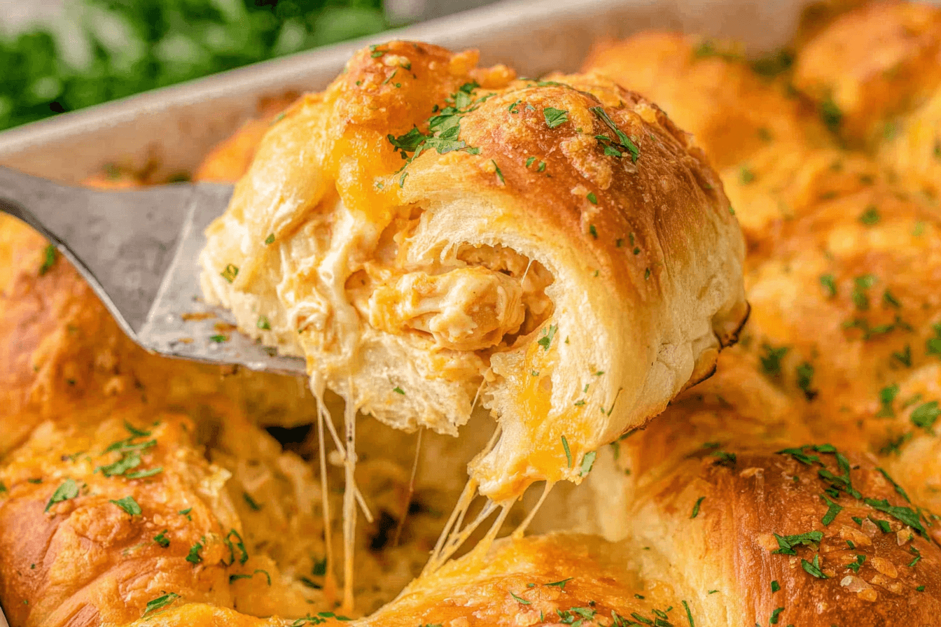 Cheesy Chicken Crescent Rolls Recipe