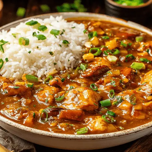 Classic Cajun Chicken Étouffée Recipe