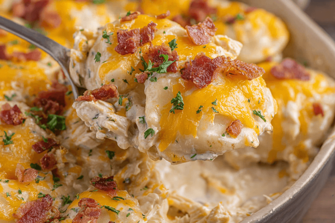 Crack Chicken Pierogi Casserole Recipe