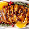 Cranberry Orange Glazed Turkey Recipe