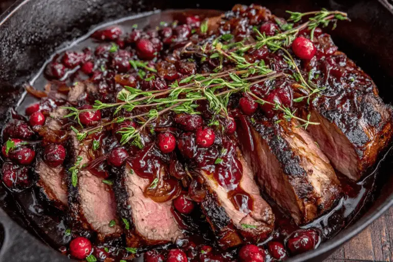 Cranberry Roast Beef Recipe