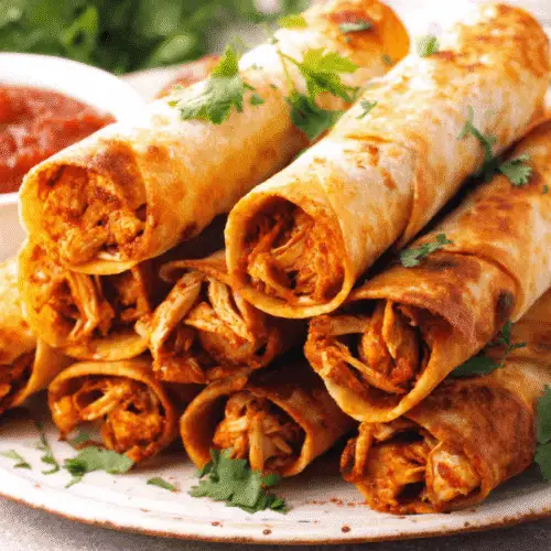 Cream Cheese Chicken Taquitos Recipe