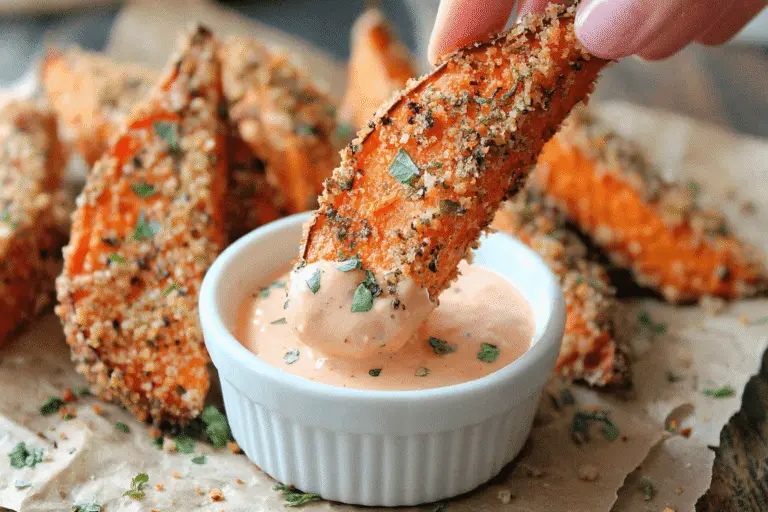 Crispy Baked Sweet Potato Wedges Recipe