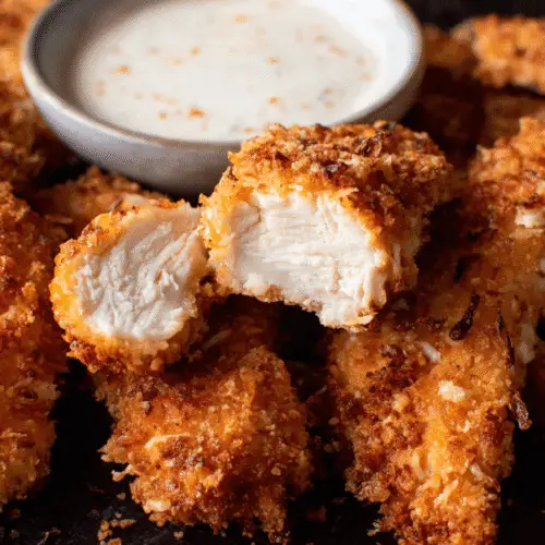 Crispy Homemade Baked Chicken Recipe