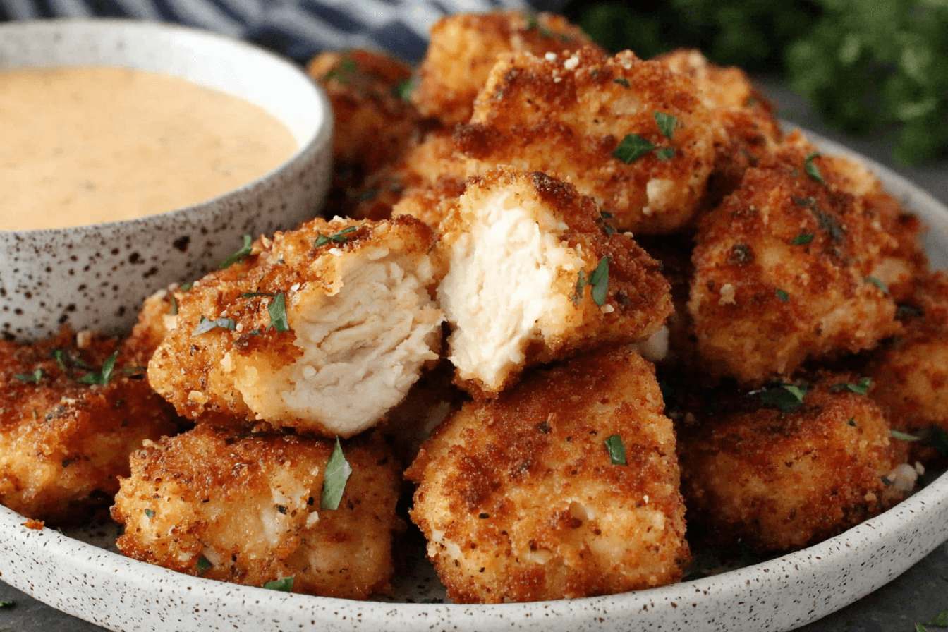 Crunchy Chicken Nuggets Recipe