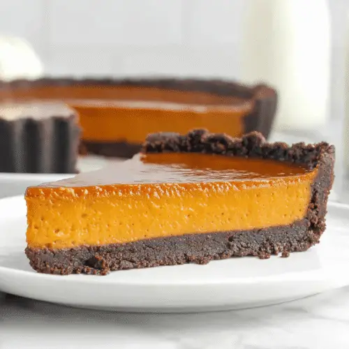 Decadent Chocolate Pumpkin Tart Recipe