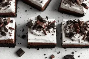 Easy Chocolate Cream Pie Bars