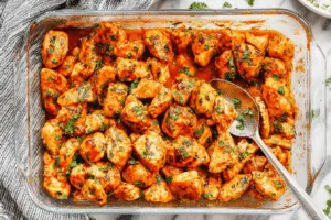 Easy Oven Baked Chicken Bites