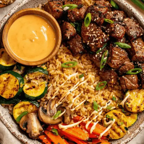 Hibachi Steak Bowls Recipe