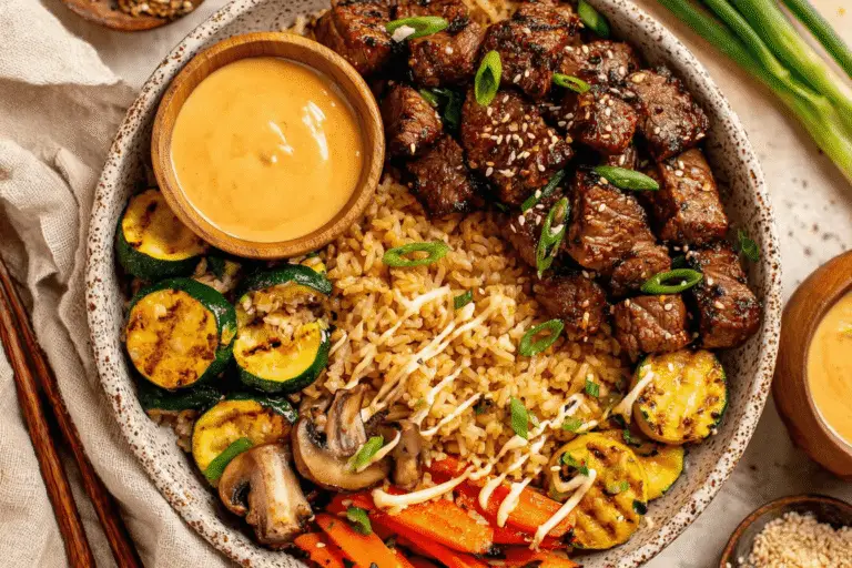 Hibachi Steak Bowls Recipe