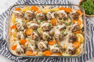 Hobo Meatball Casserole