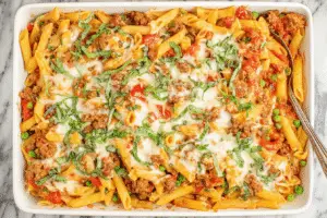 Italian Sausage Pasta Bake