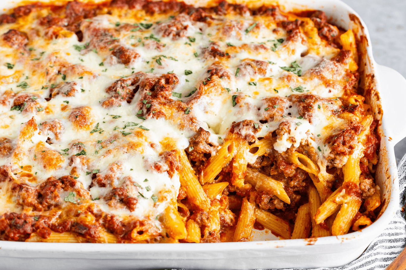 Italian Sausage Penne Casserole Recipe