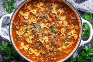 Lasagna Soup