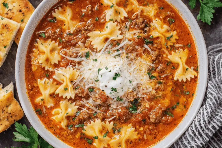 Lasagna Soup Recipe