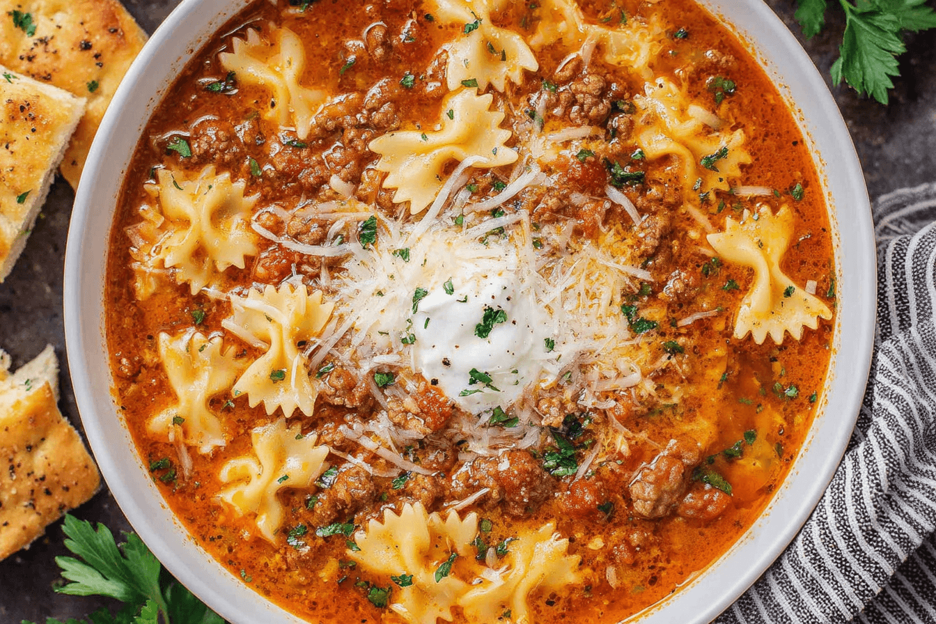 Lasagna Soup Recipe
