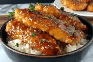 Lemon Honey Glazed Chicken